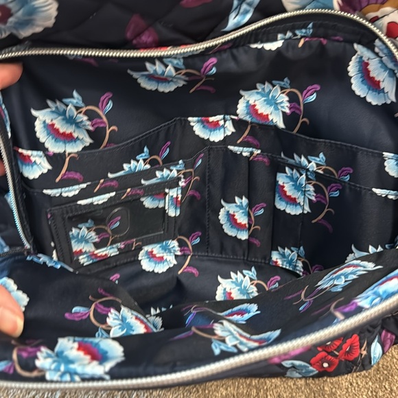 Vera Bradley Mayfair in bloom quilted backpack bag floral - Picture 7 of 9